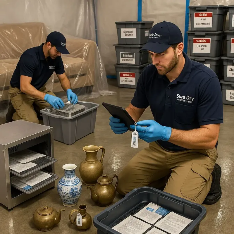Content Protection and Restoration process in Brookside Village, TX